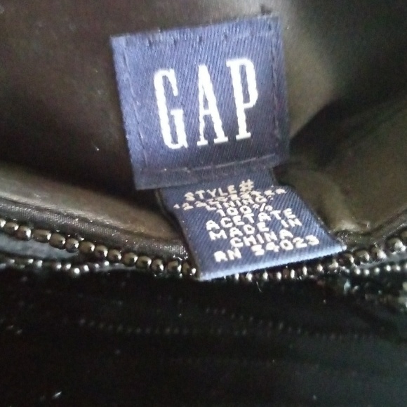 Cute GAP Black Sequins Formal Fancy Wrist Purse - Picture 8 of 8